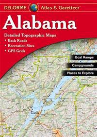 Delorme Alabama Atlas & Gazetteer