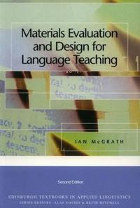 Materials Evaluation and Design for Language Teaching
