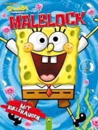 SpongeBob Malblock mit Kulleraugen