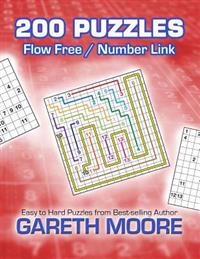 Flow Free / Number Link: 200 Puzzles