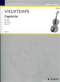 Capriccio, Op. Posthumous: For Solo Viola