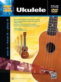 Alfred's Max Ukulele Method: See It * Hear It * Play It, Book & DVD
