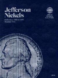 Coin Folders Nickels: Jefferson 1962 to 1995 Number Two