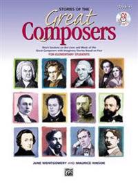 Stories of the Great Composers: Book & CD
