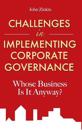 Challenges in Implementing Corporate Governance