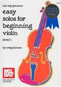Easy Solos for Beginning Violin