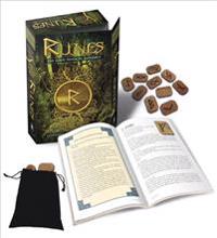 Runes: The Gods' Magical Alphabet [With 25 Wood Runes and Paperback Book and Black Runebag]