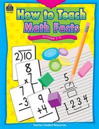 How to Teach Math Facts: Grades 1-4
