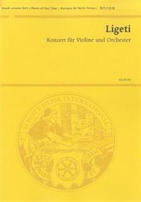 Concerto for Violin and Orchestra: Study Score