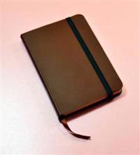 Monsieur Notebook Brown Leather Ruled Small