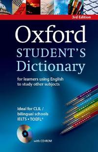 Oxford Student's Dictionary Paperback with CD-ROM