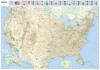 U.S.A - Michelin rolled & tubed wall map Paper