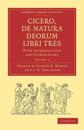 Cicero, De Natura Deorum Libri Tres 3 Volume Paperback Set