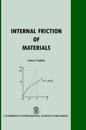 Internal Friction of Materials