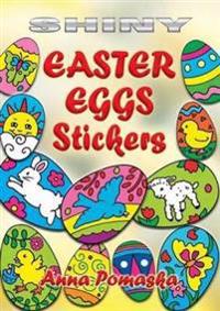 Shiny Easter Eggs Stickers