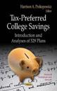 Tax-Preferred College Savings