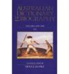 Australian Dictionary of Biography V4