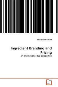 Ingredient Branding and Pricing