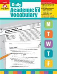 Daily Academic Vocabulary Grade 6+ [With Transparencies]