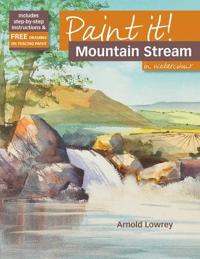 Mountain Stream in Watercolour