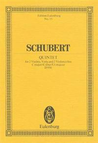 Schubert: Quintet: For 2 Violins, Viola and 2 Violoncellos