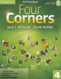 Four Corners Level 4 Full Contact with Self-study CD-ROM