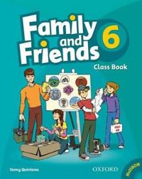Family and Friends: 6: Class Book and MultiROM Pack