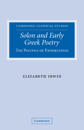 Solon and Early Greek Poetry