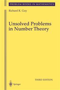 Unsolved Problems in Number Theory